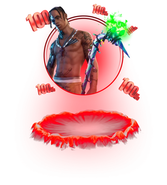 Guaranteed skin: Travis Scott + Mint Axe | Full Access