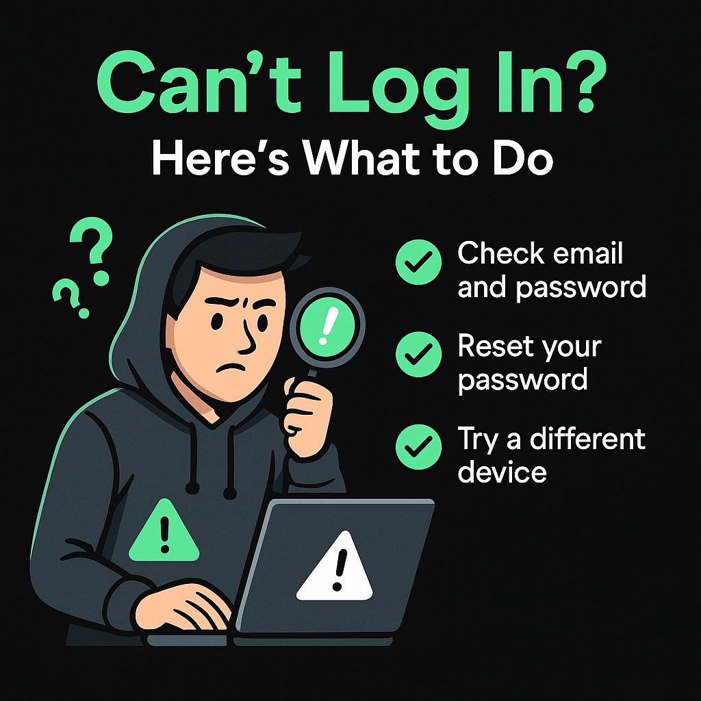 🛠 Login Troubleshooting Guide (PC/Console)